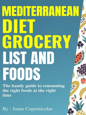cover image of Mediterranean Diet Grocery List and Foods